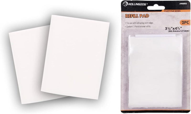 Rolling Dog 2PC 4Inch Refill Pad 4" Paint Edger Paint Pad - Image 1